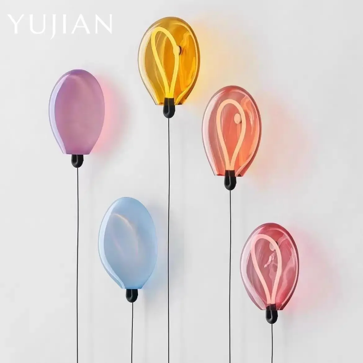 Led Balloon Light - 네덜란드 크리 에이 티브 패션 다채로운
