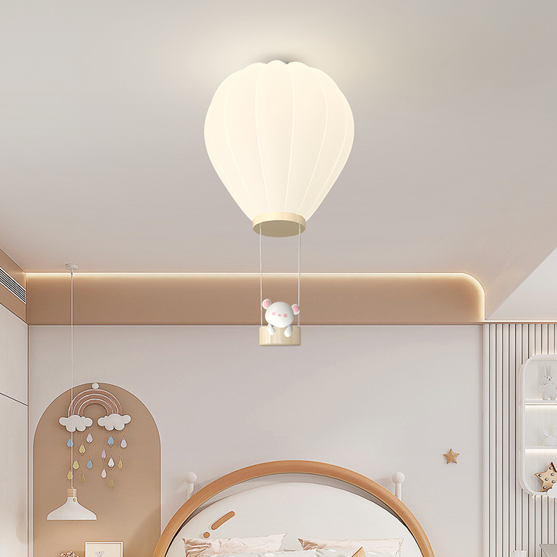Led Balloon Light - 크림 스타일 어린이 방 천장 조명