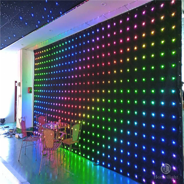 P10cm 4*6m LED 비디오 커튼 웨딩 바 DJ  - Event Party Dj 리뷰 및 가격