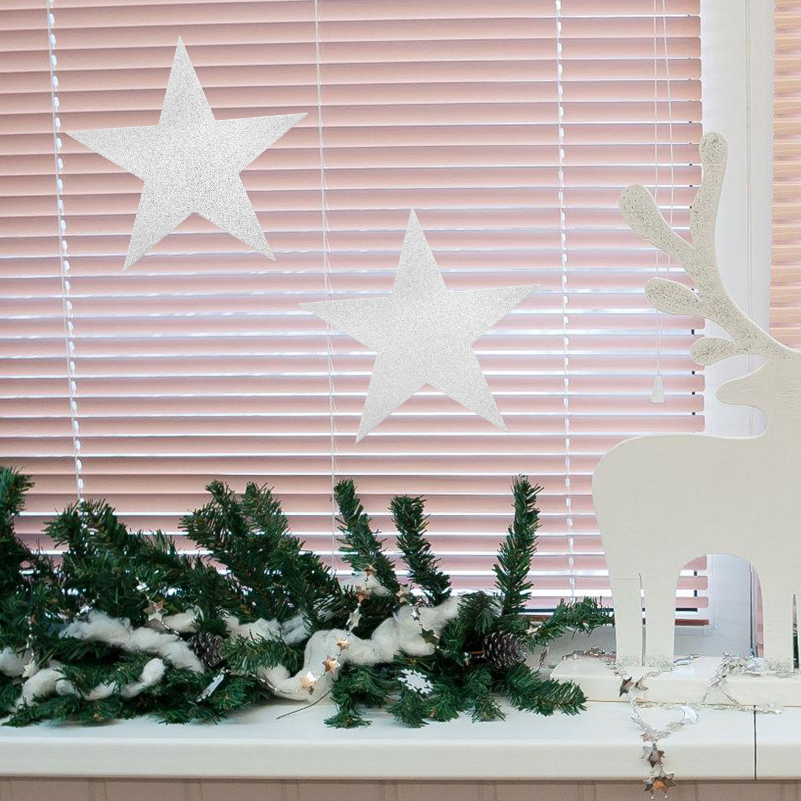 교실 벽 장식용 글리터 별 모양 컷아웃 50매 DIY  - Papercraft Supply Confetti 리뷰 및 가격