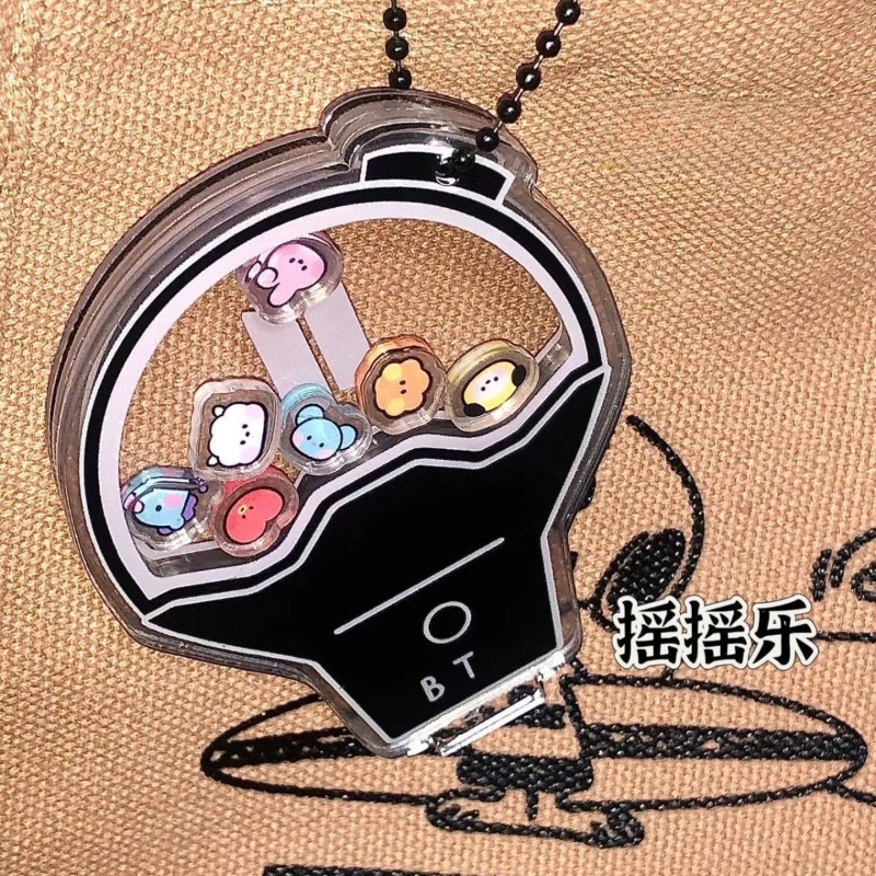 BT21 서포트 스틱, 로킹 키, 귀여운 가방 액세서리 - Event Support 리뷰 및 가격