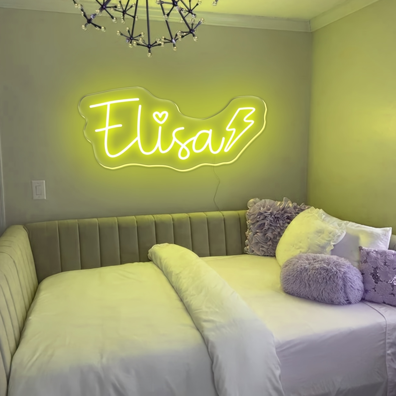 맞춤형 개인화 네온사인, USB 전원 LED 네온 조명 - Neon Sign Party 리뷰 및 가격