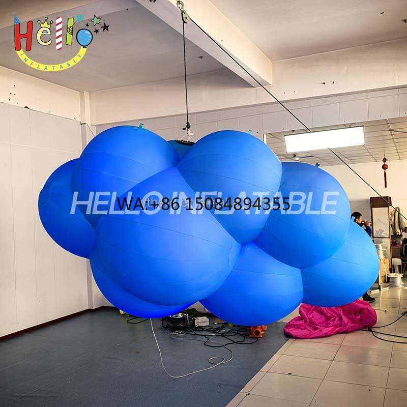 컬러풀한 LED 조명 풍선 구름, 무대 파티 천장 장식 - Led Balloon Light 리뷰 및 가격