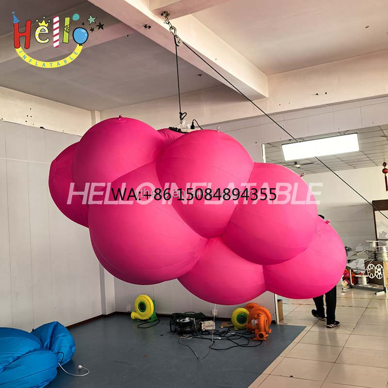 컬러풀한 LED 조명 풍선 구름, 무대 파티 천장 장식 - Led Balloon Light 리뷰 및 가격