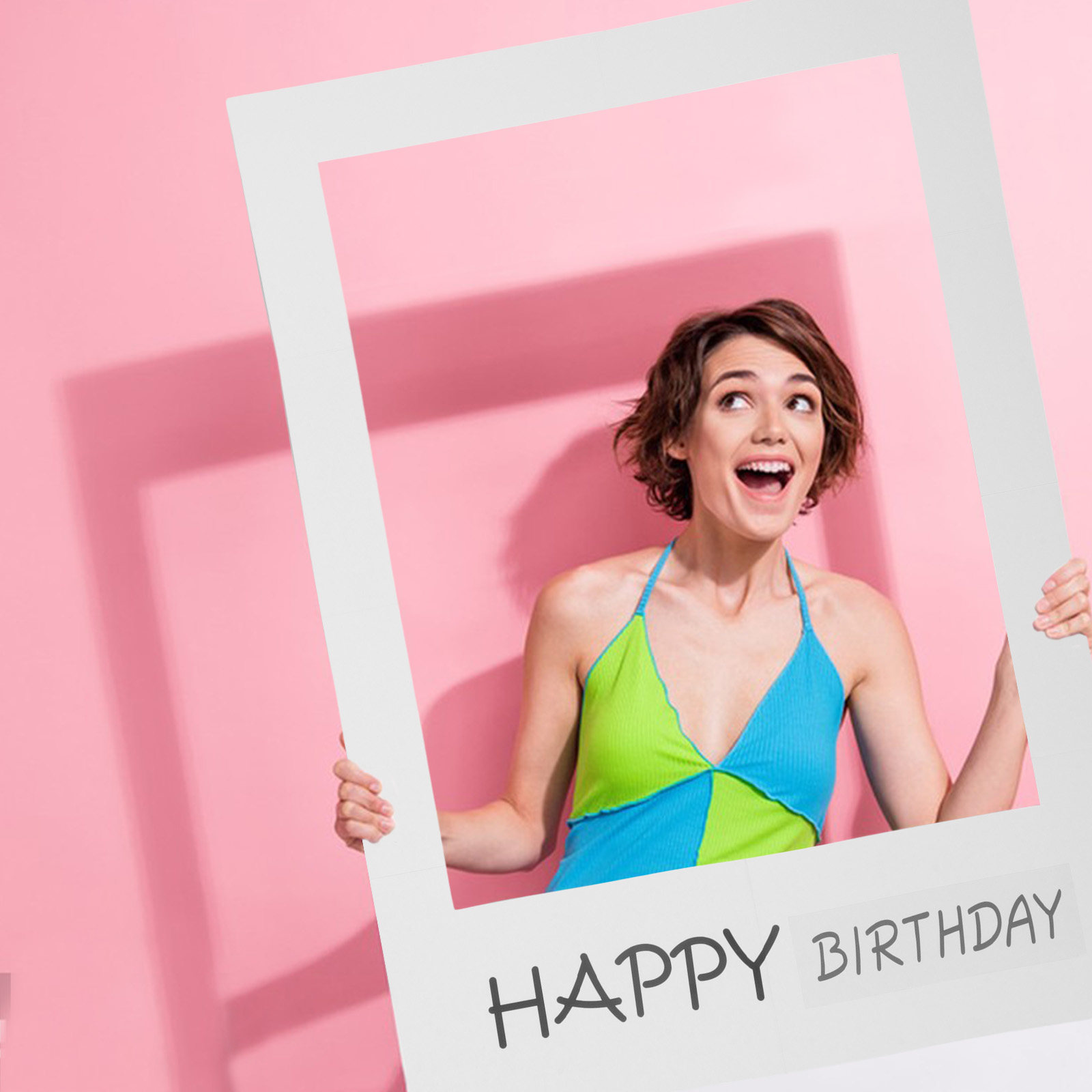 생일 사진 소품 종이 프레임 컷아웃 사진 부스용 사진  - Photo Booth Frame 리뷰 및 가격