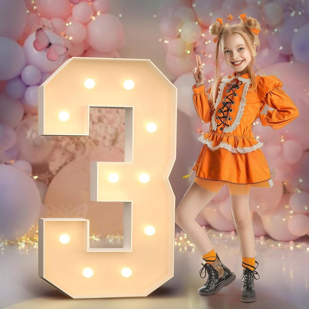 0-9 숫자 LED 조명 풍선 70cm 대형 숫자 풍선 - Led Balloon Light 리뷰 및 가격