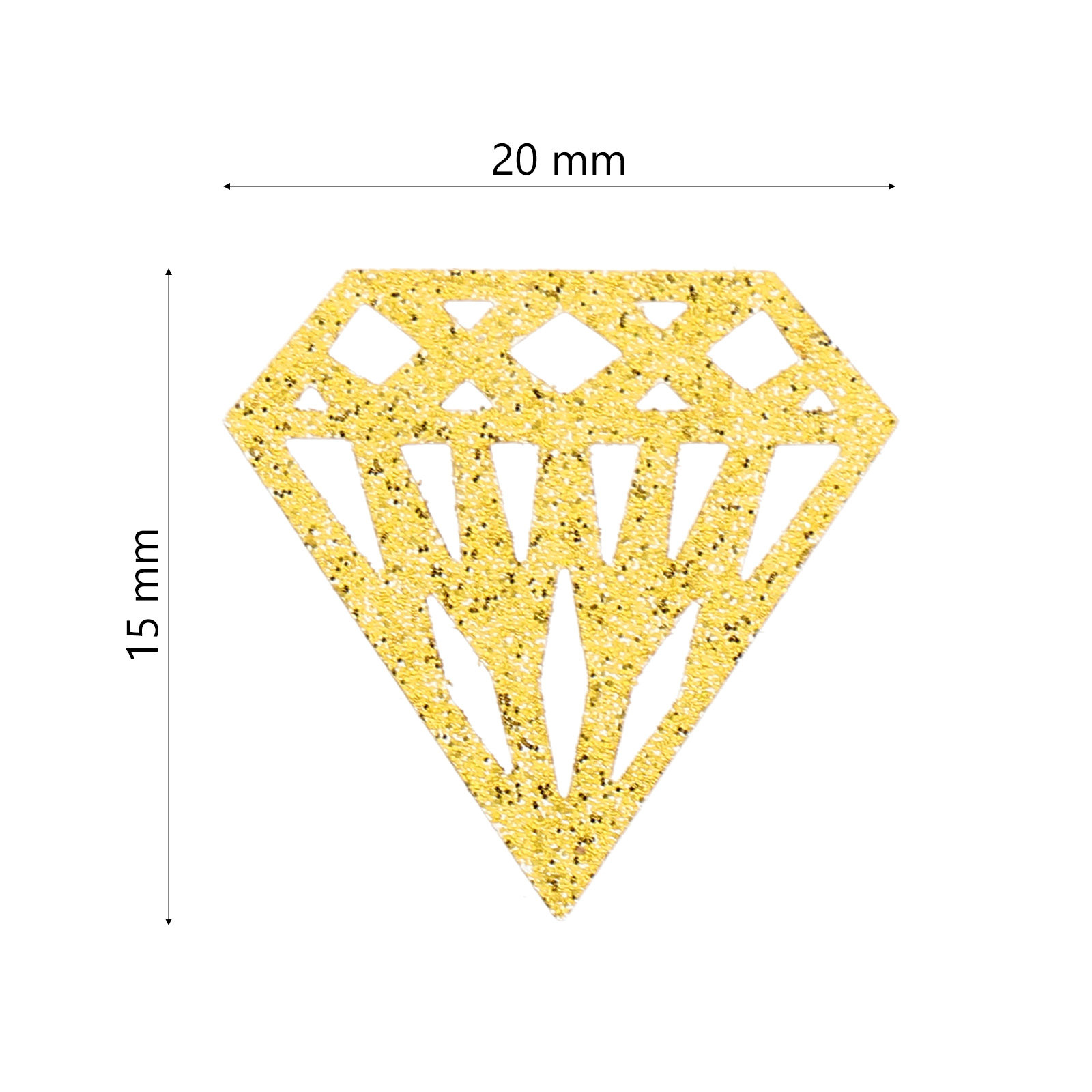 300개입 웨딩 파티용 컨페티, 속이 빈 다이아몬드 모 - Papercraft Supply Confetti 리뷰 및 가격